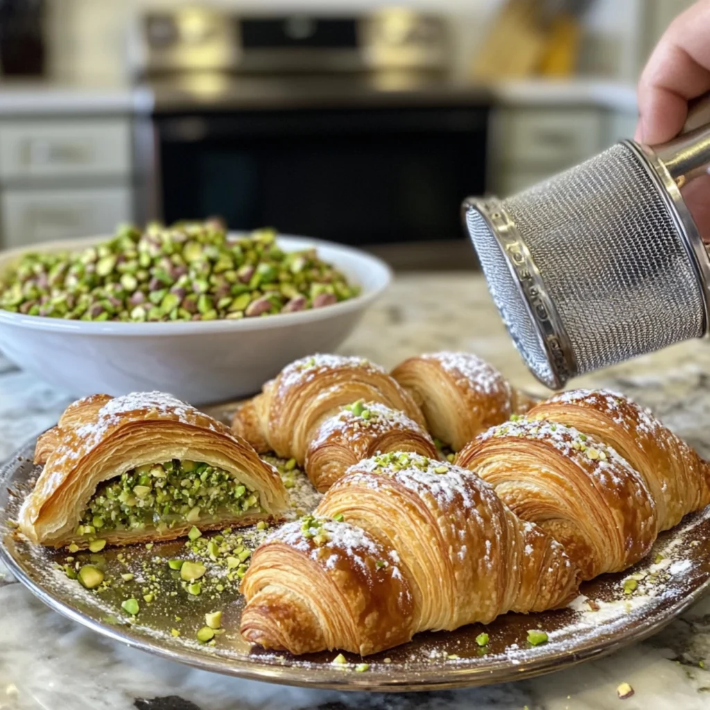 Pistachio Croissants-Step-by-Step Guide to Making Pistachio Croissants