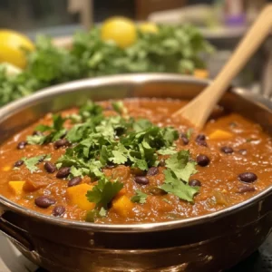 Purple Black Bean Soup Recipe