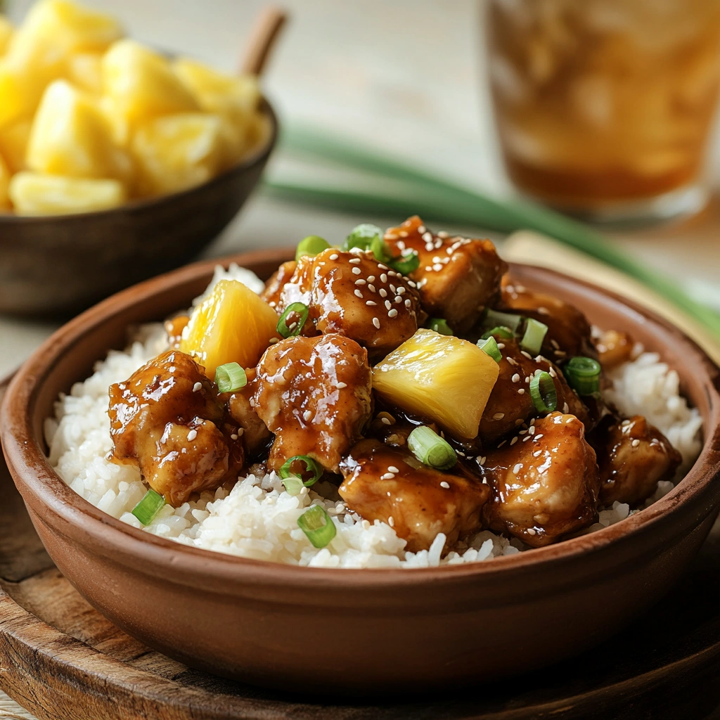 Sweet Hawaiian Crockpot Chicken